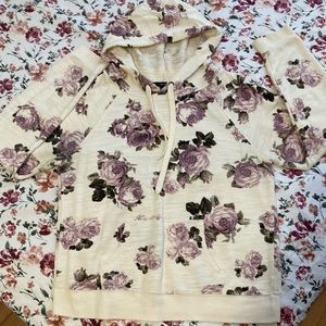 Floral Hoodie💜